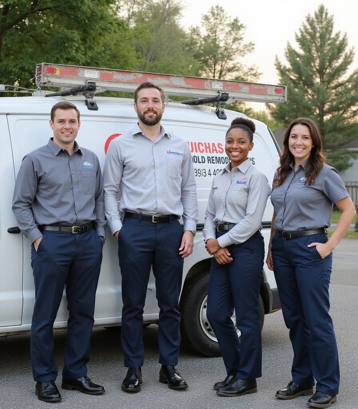 IICRC certified mold remediation team ready to serve Salisbury residents